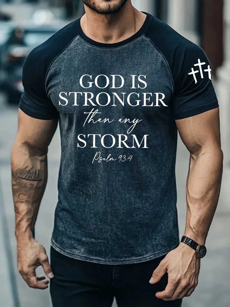 Men's Stronger Than The Storm Short Sleeve T-shirt