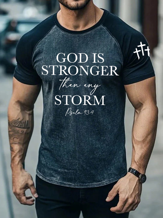 Men's Stronger Than The Storm Short Sleeve T-shirt