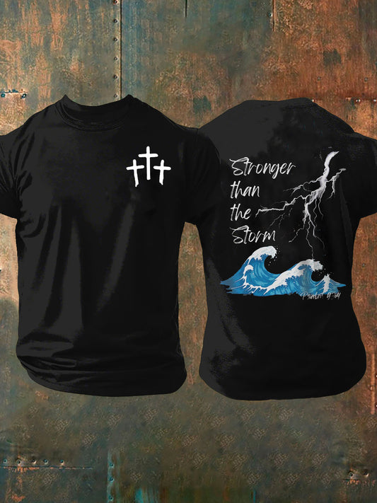 Men's Stronger Than The Storm Short Sleeve T-shirt
