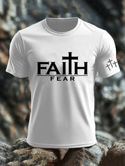 Men's Faith Over Fear Short-sleeved T-shirt