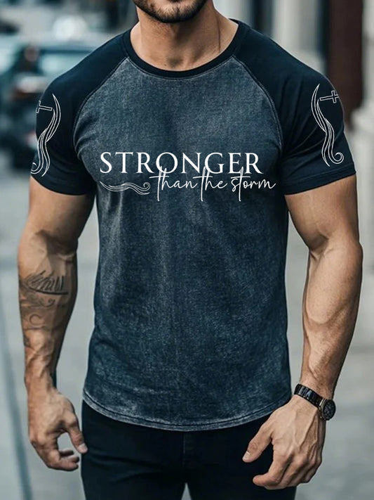 Men's Stronger Than The Storm Short Sleeve T-shirt