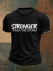 Men's Stronger Than The Storm Short Sleeve T-shirt