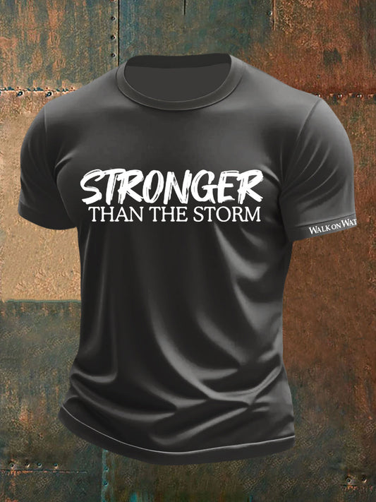 Men's Stronger Than The Storm Short Sleeve T-shirt