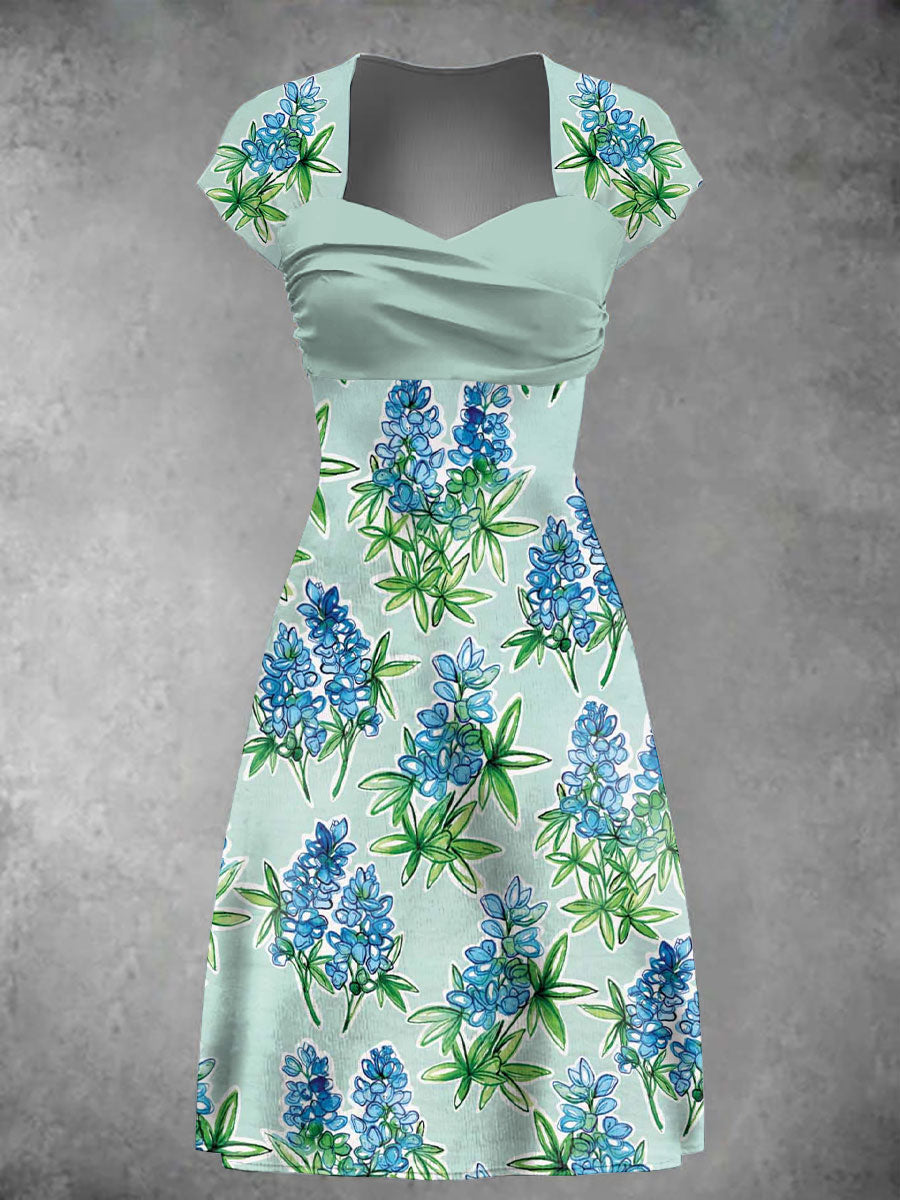 Women's Texas Bluebonnet Dress