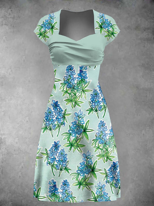 Women's Texas Bluebonnet Dress
