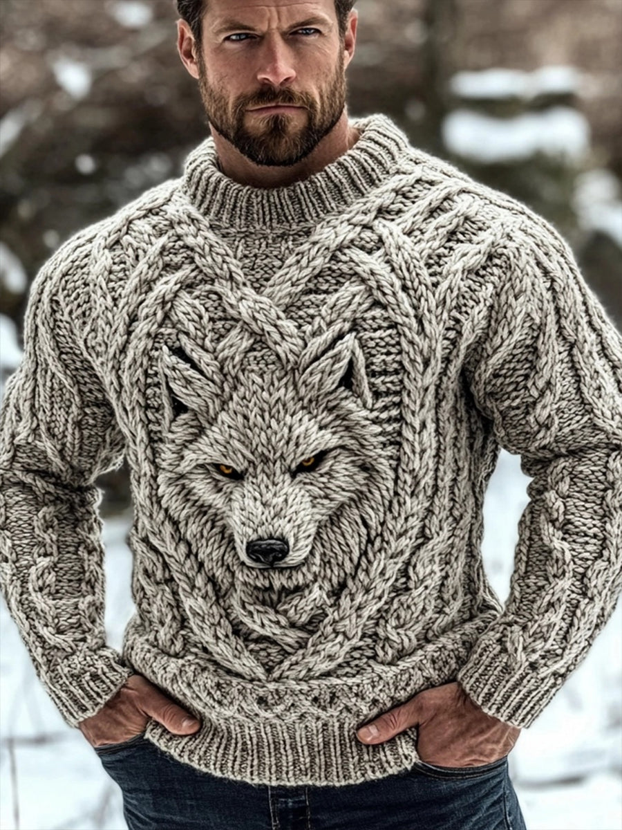 Men's Viking Wolf Sweater